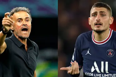 The Spanish coach and the Italian midfielder did not get along.