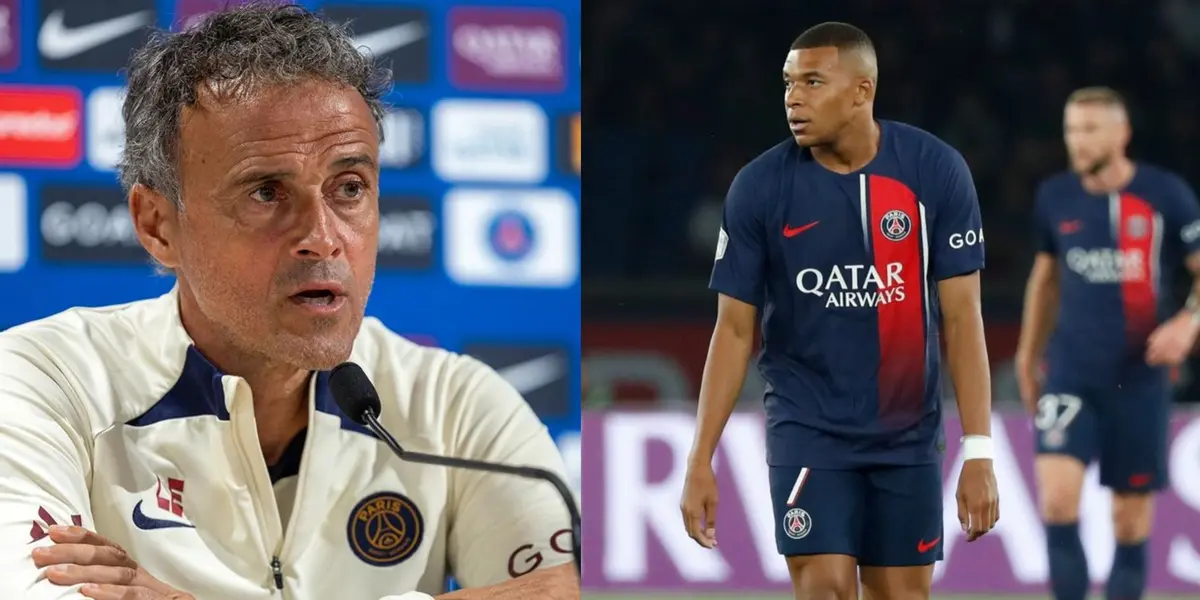 The Spanish manager denied having problems with PSG's top star.