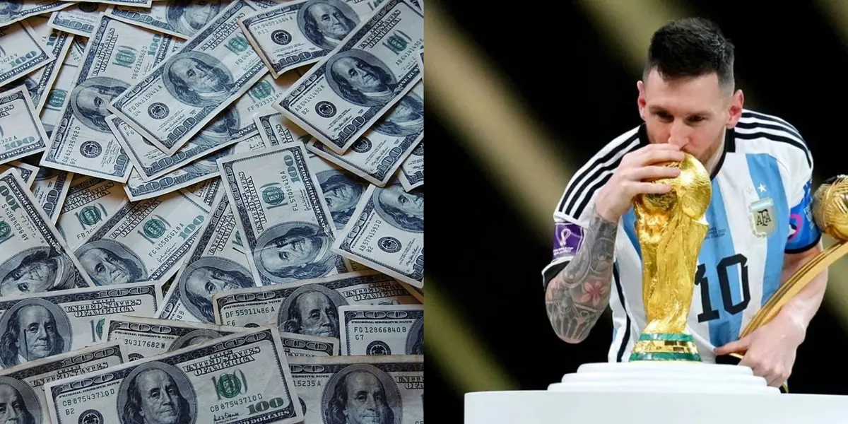 The striker confessed his admiration for Leo and said he wants to play with him.