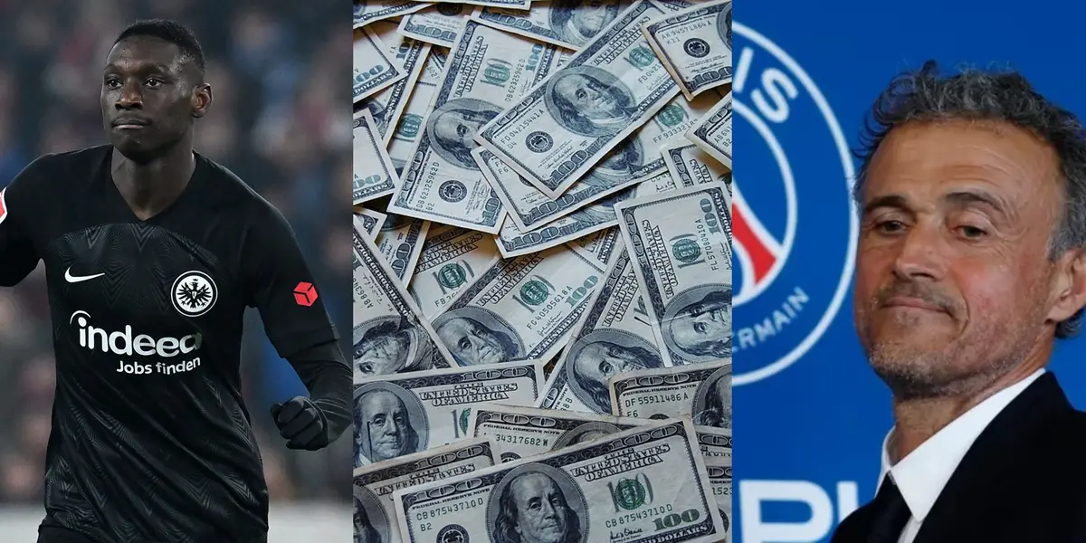 The striker wants to go to France, but Eintracht Frankfurt will not let him go easily.