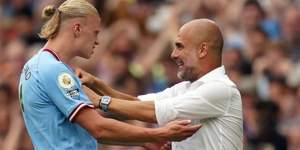 This is what Haaland said about Guardiola