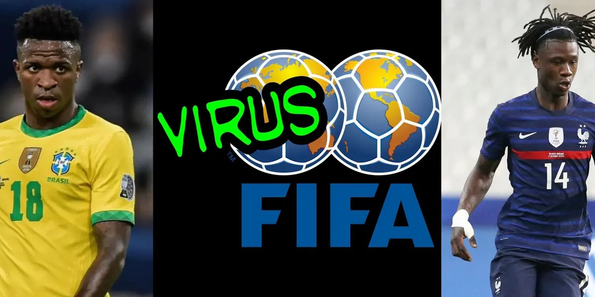 Two players suffered injuries while with their respective national teams.