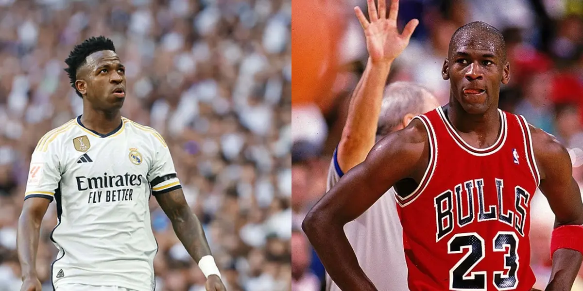 Real Madrid's Vinicius got a Michael Jordan tattoo and was mocked for this absurd mistake
