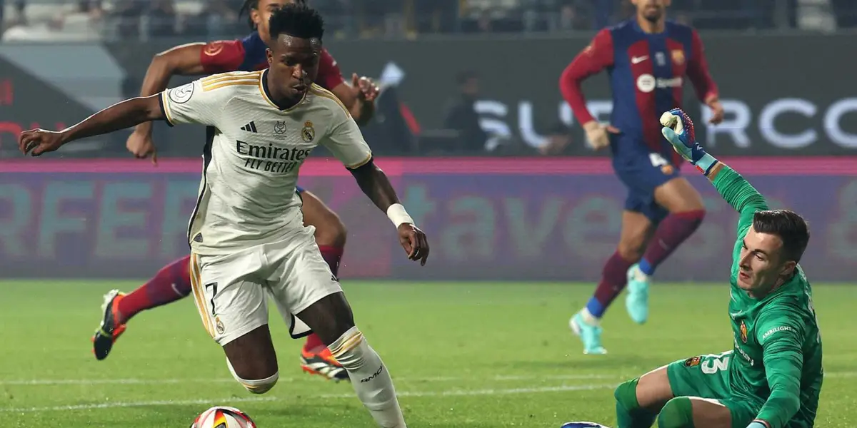 Vini scored a hat-trick.