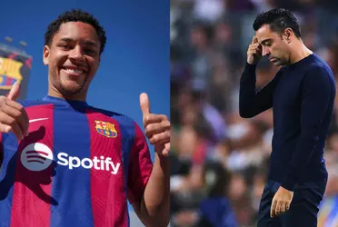 Vitor Roque didn't show a good performance.