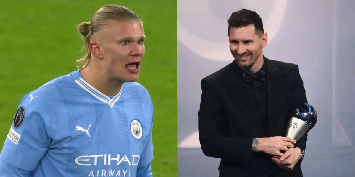 Phản ứng của bố Haaland khi Messi giành giải The Best 3 Why did Messi win The Best if he received the same amount of votes as  Haaland?